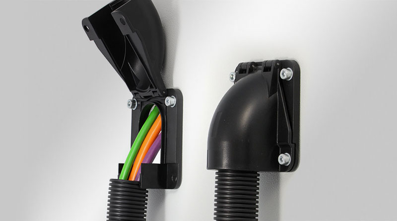 CONFiX? FWS bulkhead fittings for cable protection conduits